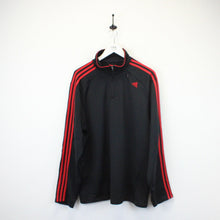 Load image into Gallery viewer, ADIDAS 1/4 Zip Sweatshirt Black | Large
