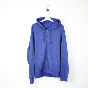 RALPH LAUREN Hoodie Blue | XL