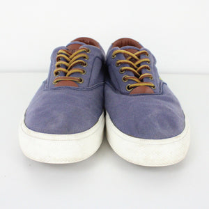 Mens RALPH LAUREN Vaughn Trainers Blue | UK 8.5