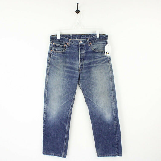 Mens LEVIS 501 Jeans Mid Blue | W36 L28