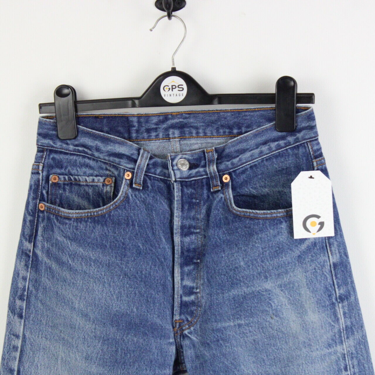 Womens LEVIS 501 Jeans Mid Blue | W29 L32