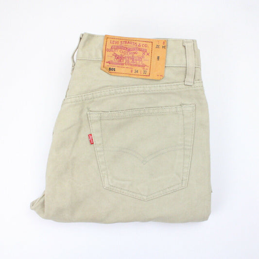 LEVIS 501 Jeans Beige | W34 L32