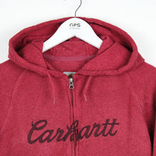 Load image into Gallery viewer, Womens Vintage CARHARTT Hoodie Red | Medium
