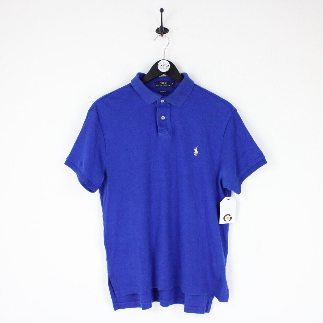 Mens RALPH LAUREN Polo Shirt Blue | Medium