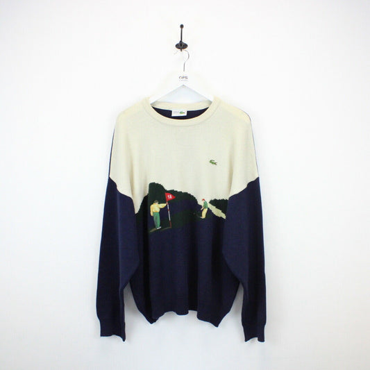 Vintage CHEMISE LACOSTE Knit Sweatshirt | XXL