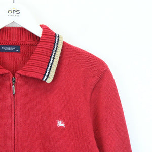 Womens BURBERRY Knit Sweatshirt Red | Small