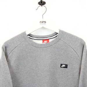 NIKE Sweatshirt Grey | Large