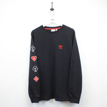 Load image into Gallery viewer, ADIDAS ORIGINALS Sweatshirt Black | Medium
