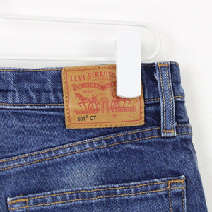 Womens LEVIS 501 CT Jeans Mid Blue | W28 L28