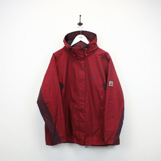 Womens JACK WOLFSKIN Jacket Red | XXL