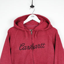 Load image into Gallery viewer, Womens Vintage CARHARTT Hoodie Red | Medium
