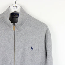 Load image into Gallery viewer, RALPH LAUREN Zip Sweatshirt Grey | Large
