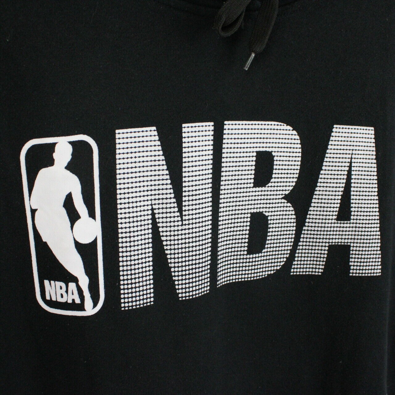 Mens NBA 00s Hoodie Black | Large