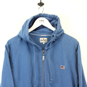 WRANGLER 90s Hoodie Blue | Large