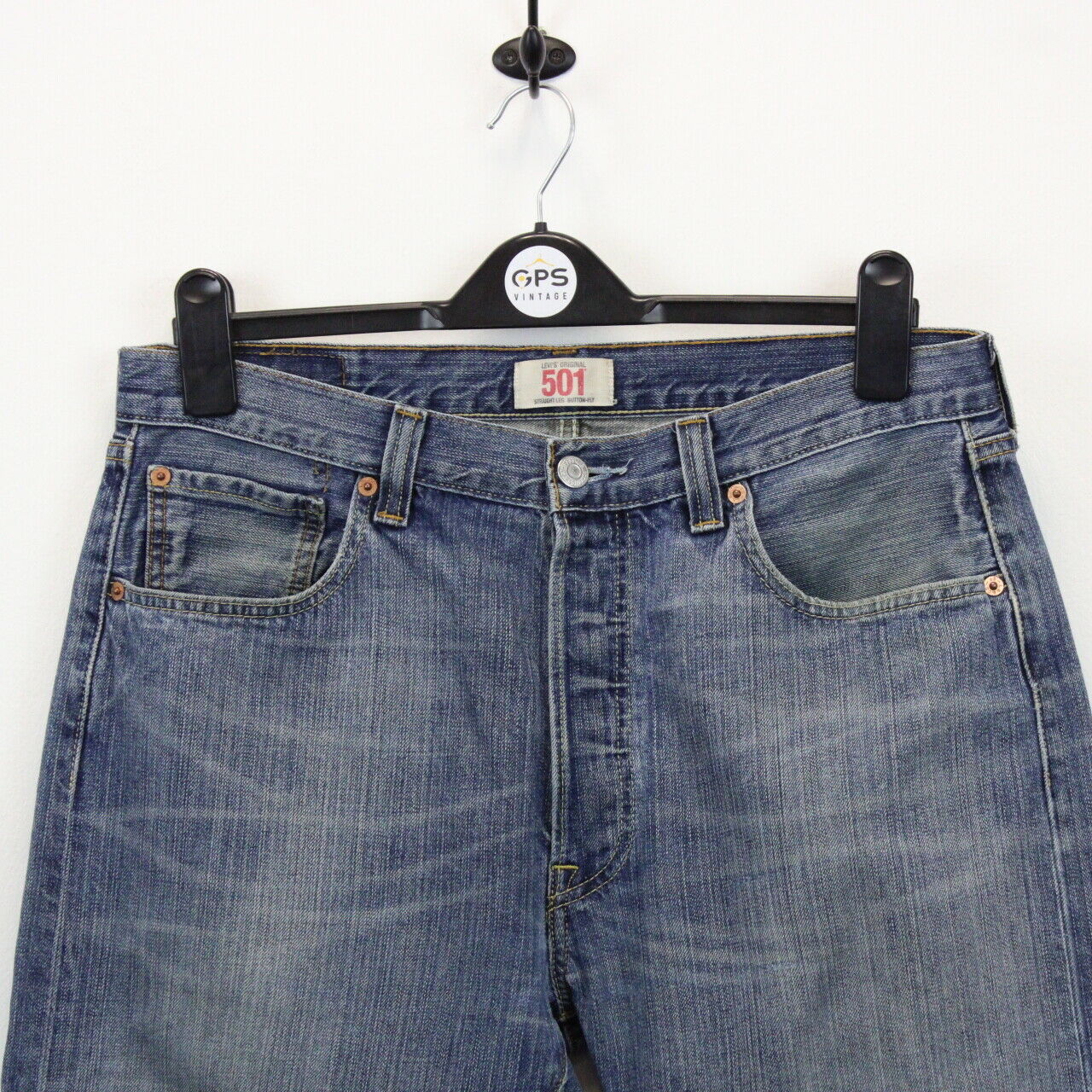 LEVIS 501 Jeans Mid Blue | W34 L30