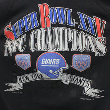 Load image into Gallery viewer, NFL 90s New York GIANTS Sweatshirt Black | Small
