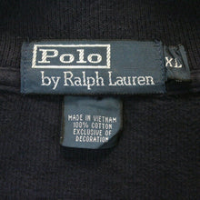 Load image into Gallery viewer, RALPH LAUREN 1/4 Zip Sweatshirt Navy Blue | XL
