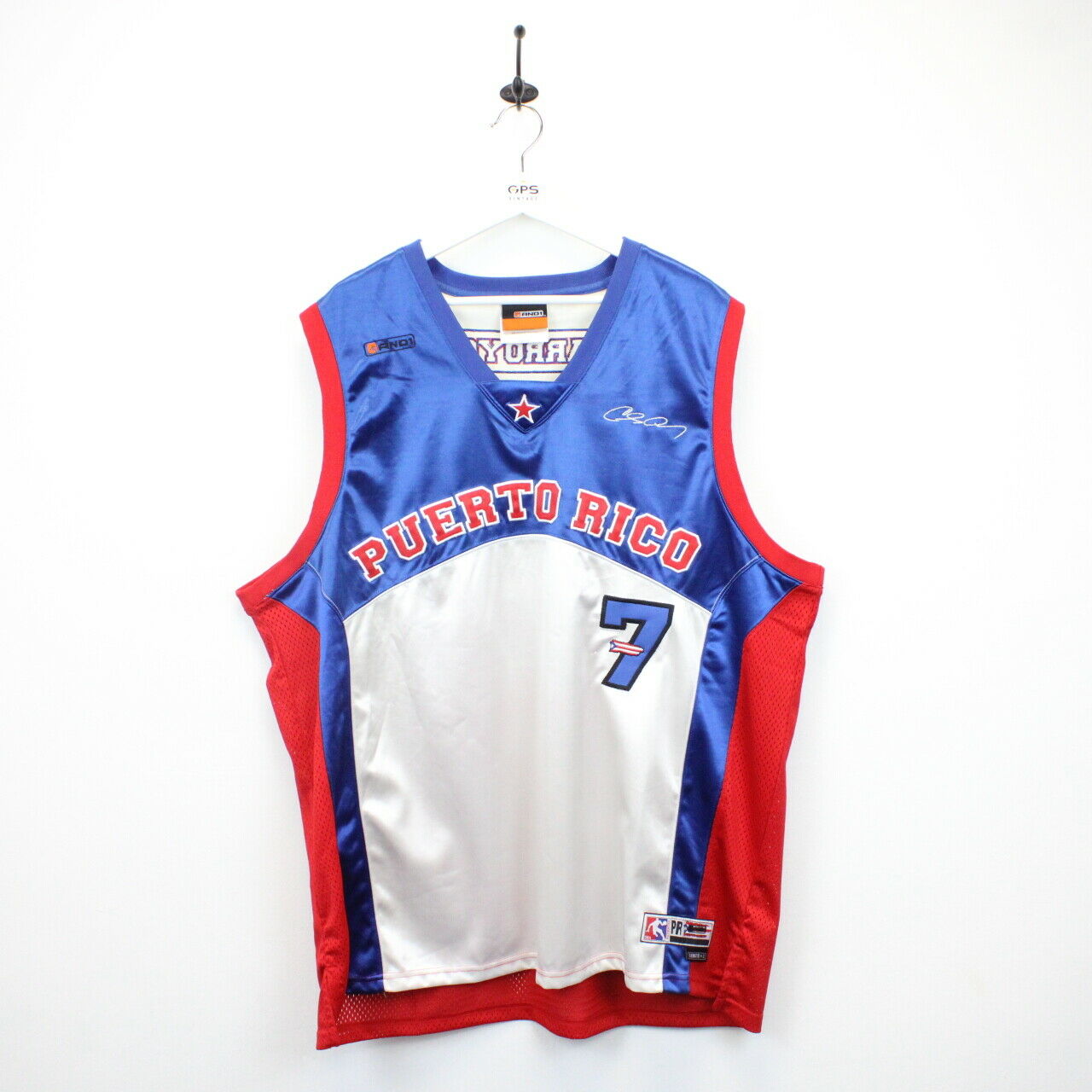 NBA PUERTO RICO Jersey Multicolour | XXL