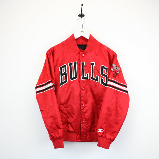 Vintage 90s STARTER Chicago BULLS Jacket | Small