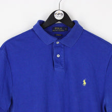 Load image into Gallery viewer, Mens RALPH LAUREN Polo Shirt Blue | Medium
