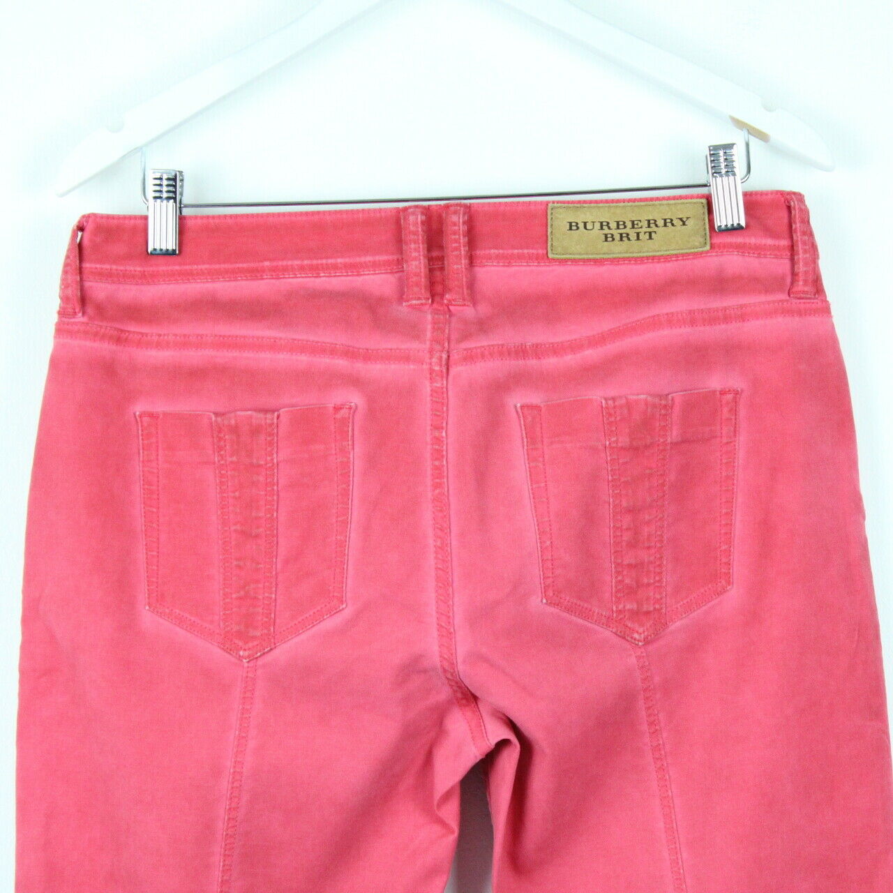 Burberry jeans hot sale womens red