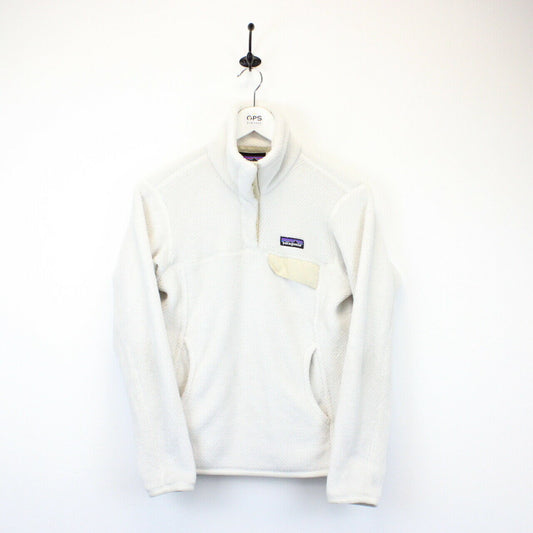 Womens PATAGONIA Fleece White | Small