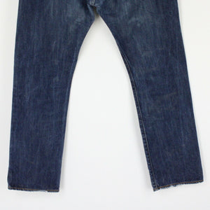 Mens LEVIS 501 Jeans Dark Blue | W36 L32