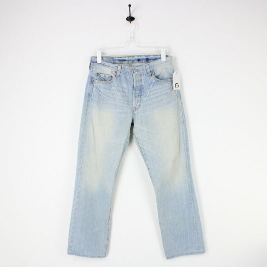 Mens Vintage LEVIS 501 Jeans Light Blue | W30 L30