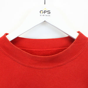 UNITED COLOURS OF BENETTON 90s Sweatshirt Red | Medium