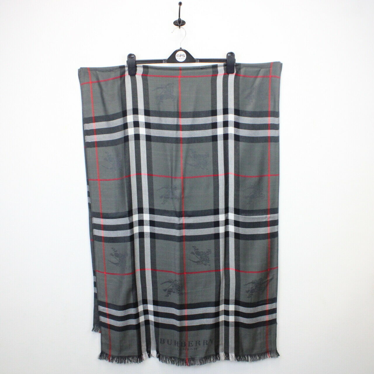 Burberry scarf on sale womens grey