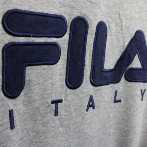 FILA Sweatshirt Grey | Large