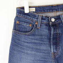 Load image into Gallery viewer, Womens LEVIS 501 Big E Jeans Mid Blue | W25 L26
