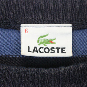 LACOSTE Knit Sweatshirt Blue | XL