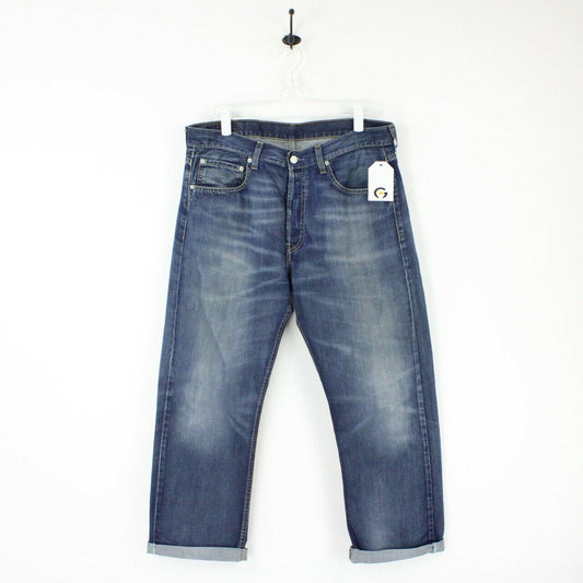 Mens LEVIS 758 Jeans Dark Blue | W36 L28