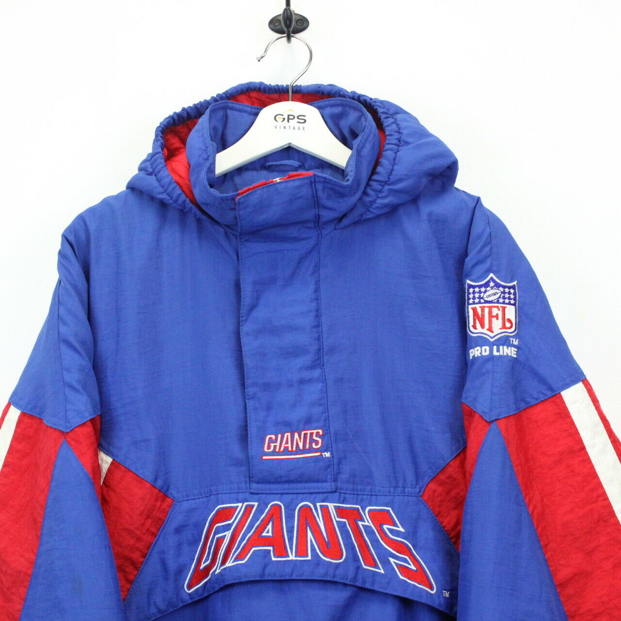 Womens NFL STARTER 90s New York GIANTS Jacket Blue | Small – GPS Vintage