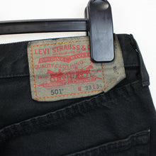 Load image into Gallery viewer, LEVIS 501 Jeans Black | W33 L34
