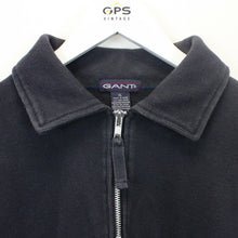 Load image into Gallery viewer, GANT 00s 1/4 Zip Knit Sweatshirt Navy Blue | XL
