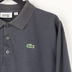 Mens LACOSTE SPORT Polo Shirt Grey | XXL