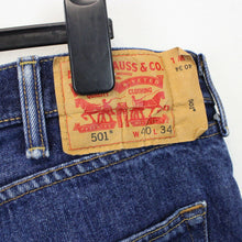 Load image into Gallery viewer, LEVIS 501 Jeans Dark Blue | W40 L34
