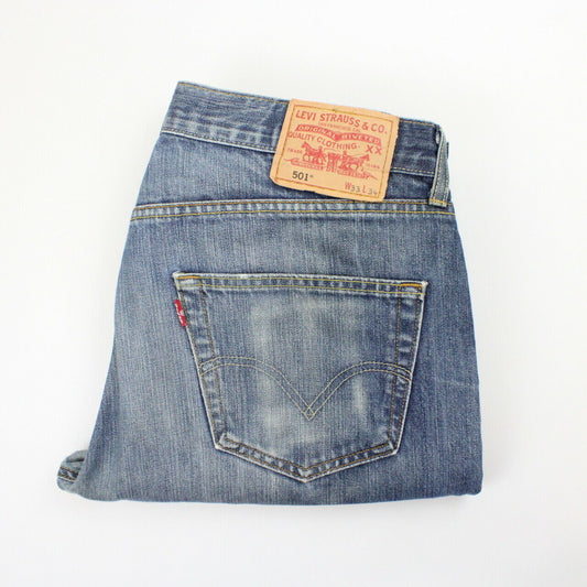 LEVIS 501 Jeans Mid Blue | W34 L34