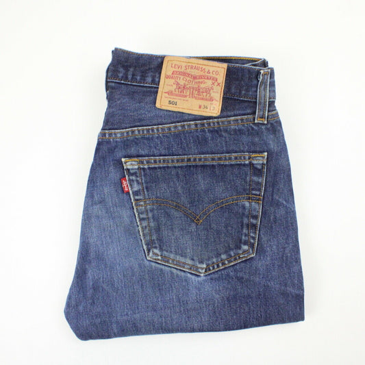 LEVIS 501 Jeans Dark Blue | W34 L30