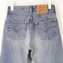 Load image into Gallery viewer, Womens LEVIS 501 Jeans Mid Blue | W27 L30
