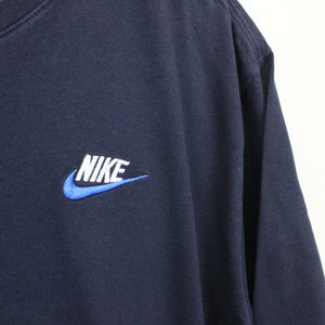 NIKE T-Shirt Navy Blue | XXL