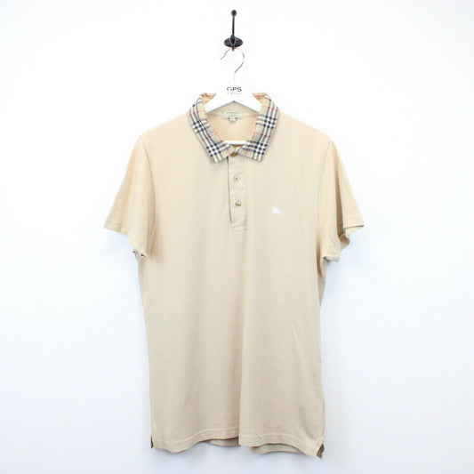 BURBERRY Polo Shirt Beige | Large