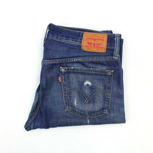 Womens LEVIS 501 Jeans Dark Blue | W32 L32