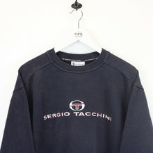 Load image into Gallery viewer, Womens SERGIO TACCHINI 90s Sweatshirt Navy Blue | Small
