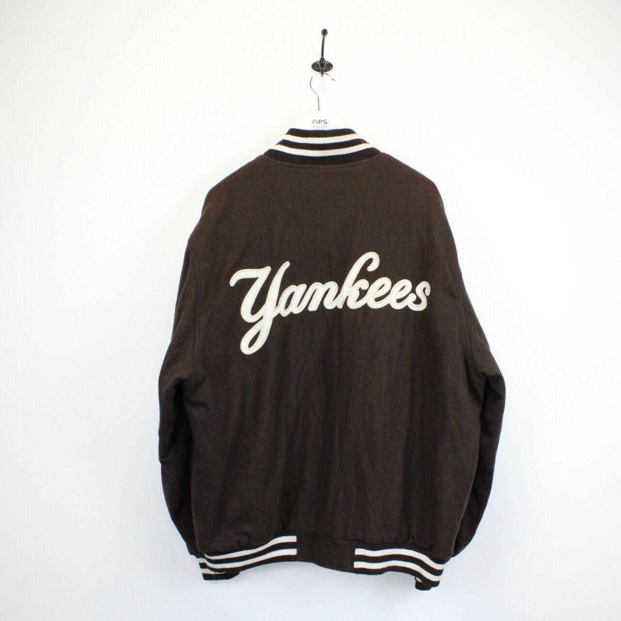 MLB 90s New York YANKEES Jacket Brown | XXL