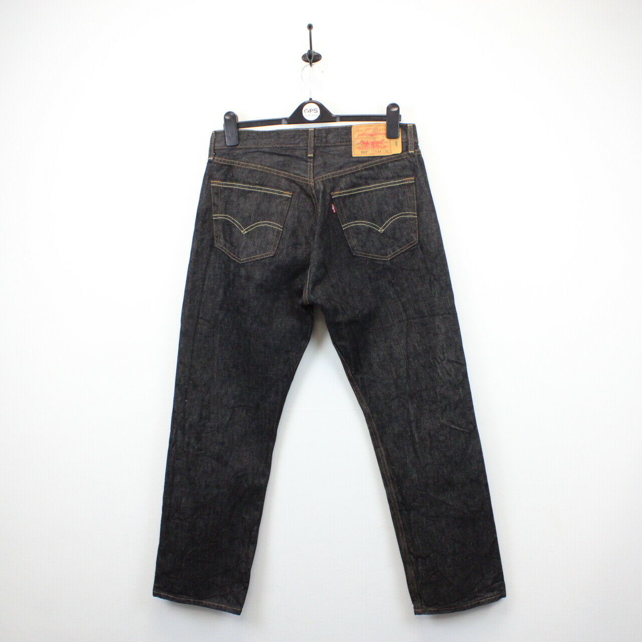 Levis 501 outlet black rigid