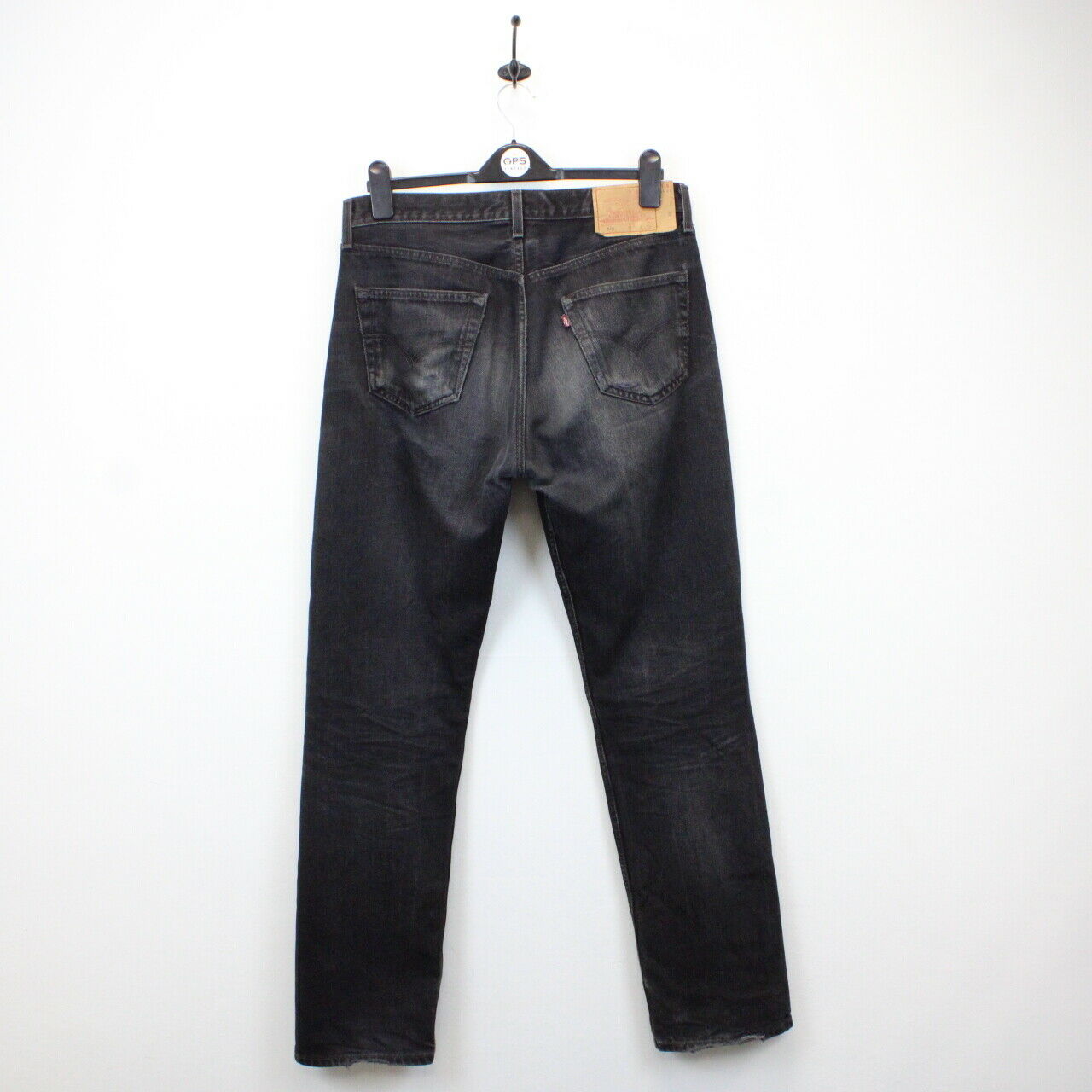 LEVIS 501 Jeans Black Charcoal | W33 L34 – GPS Vintage