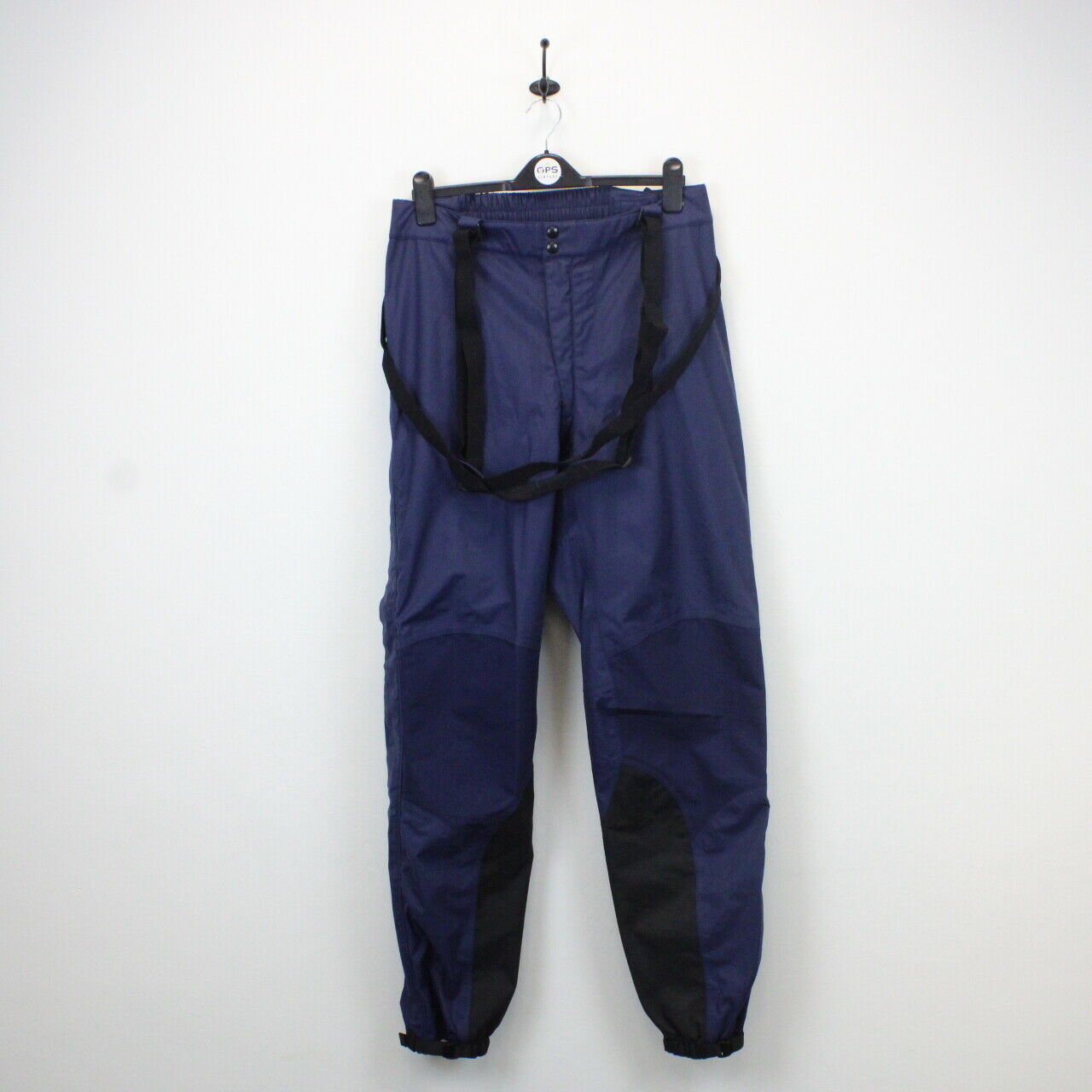 PATAGONIA 90s Waterproof Trousers Navy Blue | Large